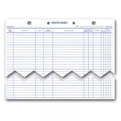 Service Route Sheets