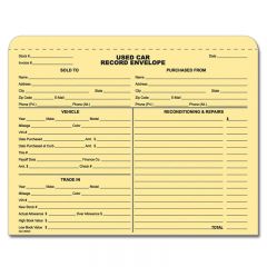 Used Car Forms