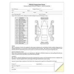 Vehicle Inspection Sheets