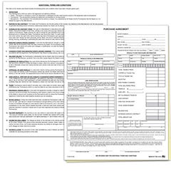 Car Dealer Purchase Agreement Forms