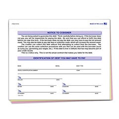 Notice To Cosigner Form