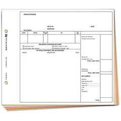 Vehicle Invoice Forms